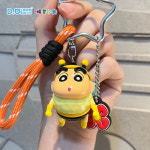 G1545 짱구는 못말려 키링 열쇠고리 귀여운 정품 선물 미니 짱아 유리 부리부리 파자마 : 쿠마네상점