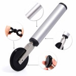 싱글 휠 러버 솔기 롤러 자동차 디테일링 도구 비닐 랩 어플리케이터 세부 사항 라이딩 엣지 라인 컨투어 스퀴지 스크린 롤링, 휴대용 핸들... 