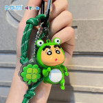 G1545 짱구는 못말려 키링 열쇠고리 귀여운 정품 선물 미니 짱아 유리 부리부리 파자마 : 쿠마네상점