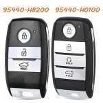 KEYECU 95440-H8200 기아 호환 리오 2021 스토닉 433MHz 리모컨 키 FOB SYEC3FOB1611 : 아리렐이