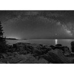 노아 직소, 메인주 아카디아 국립공원의 썬더 홀에서 블랙 화이트 1000피스로 은하수 퍼즐 맞추기 : 위더스라이프글로벌