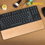 SPM 원목 키보드 팜레스트 손목받침대 너도밤나무, PT80 36.5CM : 게이밍기어 샵