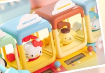 산리오 랜덤 인형뽑기 흔들흔들 움직이는 자동 피규어 : 다잇하우스