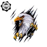 전기안전스티커 동물 독수리 만화 자동차 스티커 머그잔 기타 스케이트 보드 노트북 캠핑카 오토바이 헬멧 서핑 데칼 : 해외드림커넥션몰