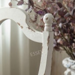 빈티지 벤치 인테리어 장식 복도 스툴 A2368 빈티지 화이트 겟어웨이 의자 : 또미니