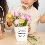 원예수업 계절 꽃꽂이 만들기 ( 생화 원예 학부모 참여 수업 ) 블로미 : 블로미