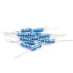 50PCS 12W 0.5W 1R - 금속 필름 저항기 47R Ohm Ω : 유진종합상사15