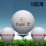 이글엑스 레인지볼 스크린 골프존 GDR 실내연습장 아파트 연습용골프공 100개입, 1개 : 짱갤러리