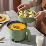 본토산 다기능 전기 웍 미니 논스틱 학생 기숙사 냄비 찜기 가전제품 220V : 원포피엠