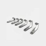 U자형 후크 앵글 코드, 도난 방지 창문 설치 고정 브래킷, 벽걸이 타일 버클 연결 구멍 : 바이셀세븐티나인