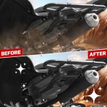 랩터 700R용 XUTVOTOR 테일라이트 커버 야마하 블랙 리어 플레이트 2006 2025 액세서리 1PC 교체 1PE H4716 10 00 : 굿다다마켓