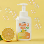 키치노 오릭스 몽글몽글 거품 비누 레몬향 버블 핸드워시 손세정제 500ml : 오메가키친