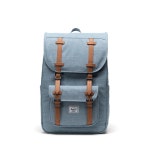 Herschel 허셜 서플라이 유니섹스, 리틀 아메리카 미드 백팩, 애슐리 블루 크로스해치, 원 사이즈 : 나우 쇼핑