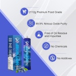 핫위프 충전기 700G 1 1L 블루베리 맛 9 순도 등급 충전 노즐에는 탱크 2개 실린더 가 포함되어 1 700g Blueberry : 원봉지2