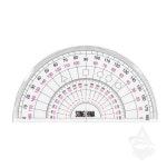 사안 700각도기 005 13cm 13mmx7mmx1.2mm 100개입 도형자 각도측정 : 사안2407