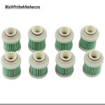 RisWhiteMeteors 6D8-24563-00-00 Yamaha Outboard 20-115HP 용 연료 필터 (8 개) 교체 : 청우산업03