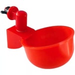 가금류 키트 자동 그릇 식수 물공급기 공급 워터 급식 닭용음수그릇 레드 1 업그레이드 도톰 : Westory