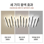 침실 천장등 거실 LED 리모델링 모텔 거실등 펜션 원형 조명 12 헤드와 3 색 : 비온직구