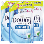 다우니 프레쉬 블루 세탁세제 일반드럼겸용 1.4L 3개 : 지누지누