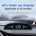 계기 자동차 액세서리 2025 G2 HUD GPS 디스플레이 전자기기 USB 속도계 자동차 헤드업 G2 : 머시마켓16호점