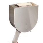 점보롤 디스펜서 공중화장실 휴지걸이 스테인리스 업소용 실버 : 샘터하우스