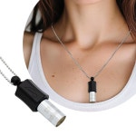 남성용 스트레스 해소 선물, 여성용 불안 목걸이 528Hz 호흡 명상 휘파람 마음챙김 장치 평온 조절 : 치즈포켓