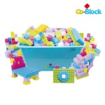 Co-Block 파스텔코블록 300pcs 9083  소프트 안심 블럭 아기블록 : Jangnangamshop