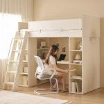 윌로우 아이브 벙커침대 슈퍼싱글 책상 수납선반 2층벙커 학생 성인 기숙사 : 윌로우하우스