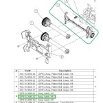 DPR15-3049-02 데이터맥스 H6210, H6212, H6308 열 바코드 라벨 프린터용 래치 어시 6인치 : PurePick