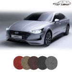 티오피카매트 코일매트 바닥매트 현대 쏘나타 DN8 블랙 1+2열 : 티오피 글로벌