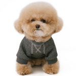 강아지 겨울옷 내복 실내복 기모 티셔츠 리네아 : 펫츠랜드