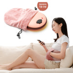 웰빙 온열 무선충전식 돌찜질기 허리 배 기타등 : 주니몰