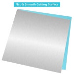 2PCS 5052 H32 알루미늄 시트, 이중 보호 필름으로 덮인 12 x 12 x 1/16 인치 알루미늄 판, 공예, DIY, 공예, 산업용 직사각형 금속 알루미늄... 