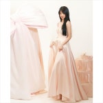 파티드레스 프렌치 고급 식 슬링 핑크 생일 퍼피 공주 롱 원피스 : 아델스패션