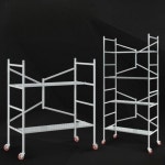 이동식 아시바 스케폴딩 사다리 우마 비계 작업대 PT 고소 발판 공사장 : 아모르직구다