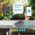 USB 투야 스마트 WiFi 블루투스 허브 게이트웨이, Alexa, Google Home 음성 제어, 스마트 라이프 앱, 실내 원격 제어 센터와 호환... 