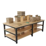 대형 작업대 작업다이 테이블 검수 실습실 포장 창고 : 육팔상사