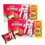 오리온 카스타드 690g 30개입 2박스 실속형 대용량 간식 : 콕콕이샵