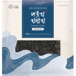 [버들김] 26년 햇김 국내산 김밥김 전장김 생김 100매 (지퍼백) 250g, 10개 : 버들김