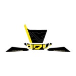 혼다 호환 X-ADV750 튜닝 프론트 자외선차단 스크래치방지 방수 데칼 스티커 2025 N6066(화이트) : WMgarage