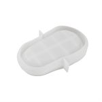 불규칙한 타원형 팔레트 금형 홈  장신구 보관함 시멘트 : 미주파일