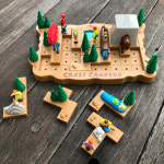 팝퓰러 즐거운캠핑 펜토미노 퍼즐 1인용 두뇌발달 보드게임 공간 인지 : 생각더하기