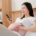 웰빙 온열 무선충전식 돌찜질기 허리 배 기타등 : 주니몰