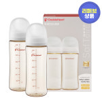 [더블하트/리퍼] 3세대 330ml 트윈팩 (젖병2개/노꼭지) : 더블하트 공식 인증쇼핑몰