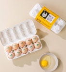 유기농 동물복지 nongmo 백봉오골계 유정란 30구 초란 농장직송 : 백봉상회백봉설원