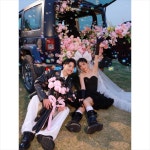 파티드레스 블랙색 고급 생일 이브닝 드레스 쇼트 공주 퍼피 여성 약혼 연회 원피스 : 아델스패션