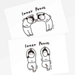 포스터 엽서 카드 이너피스 : 에이치에스일몰