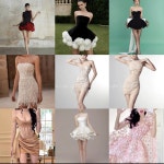 파티드레스 대여 베트남 슬림 힙 랩 퍼피 쇼트 생일 원피스 : 아델스패션