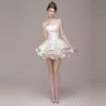 파티드레스 대여 베트남 슬림 힙 랩 퍼피 쇼트 생일 원피스 : 아델스패션