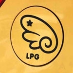 이안 천사날개 LPG우측 흑 주유스티커 자동차스티커 : 이안자재